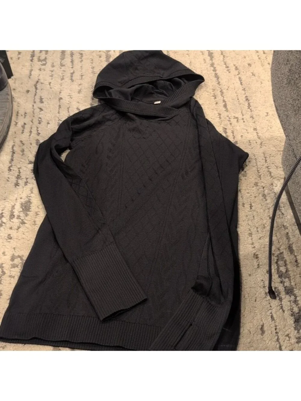 Lululemon Rest Less Hoodie Black / Black